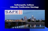Indianapolis, Indiana Offender Notification Meetings.