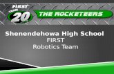 Shenendehowa High School FIRST Robotics Team. What is FIRST? Vision "To transform our culture by creating a world where science and technology are celebrated.