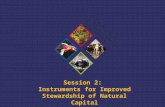 TEEB Training Session 2: Instruments for Improved Stewardship of Natural Capital.