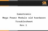 Gamatronic Mega Power Module old hardware Troubleshoot Rev.1.