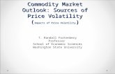 Commodity Market Outlook: Sources of Price Volatility ( Impacts of Price Volatility ) T. Randall Fortenbery Professor School of Economic Sciences Washington.