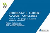Petar Vujanovic Head of Indonesia Desk OECD, Economic Department Part 2 – Is there a current account problem? INDONESIAS CURRENT ACCOUNT CHALLENGE.