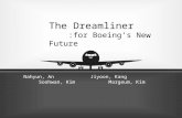 The Dreamliner :for Boeings New Future Nahyun, An Jiyoon, Kang Soohwan, Kim Margeum, Kim.