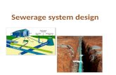 Sewerage system design. Calculation waste water flow rate based on population. Calculate BOD5 to indicates strength and weakness of wastewater. Design.
