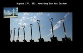 August 17 th, 2011 Mourning Day for Durham. Covanta Anderson.