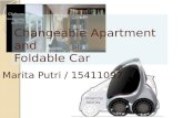 Changeable Apartment and Foldable Car Marita Putri / 15411097.