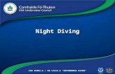 Copyright 2012 CFT NITE/1 ISO 24801-2 / EN 14153-2 "AUTONOMOUS DIVER" Night Diving.
