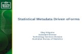 Statistical Metadata Driven eForms Oleg Volguine Assistant Director Technology Services Division Australian Bureau of Statistics.