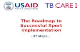 The Roadmap to Successful Xpert Implementation - 37 steps -