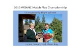 2013 WGANC Match Play Championship Championship Flight Winner Lynne Cowan, Half Moon Bay.