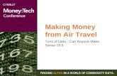Making Money from Air Travel Tons of Data - Can Anyone Make Sense Of It.