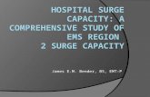 James E.M. Bender, BS, EMT-P. Qualitative Study EMS Region 2 of Illinois What is surge capacity? Are there any standards of surge capacity (met?) Barriers.