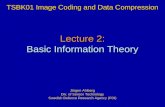 Lecture 2: Basic Information Theory TSBK01 Image Coding and Data Compression Jörgen Ahlberg Div. of Sensor Technology Swedish Defence Research Agency (FOI)