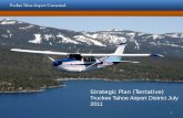Strategic Plan (Tentative) Truckee Tahoe Airport District July 2011 1.