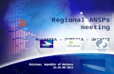 LOGO Regional ANSPs meeting MoldATSA – ROMATSA - UkSATSE Chisinau, Republic of Moldova 24-26.09.2012.