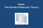 Gases The Kinetic-Molecular Theory. Ludwig Boltzman and James Maxwell They each proposed a model to explain the properties of gases. This model is called,