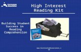 Www.CurriculumAssociates.com High Interest Reading Kit Building Student Success in Reading Comprehension.