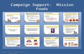 Campaign Support: Mission Foods Cynthia Giles: Presentation Portfolio.