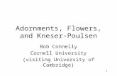1 Adornments, Flowers, and Kneser-Poulsen Bob Connelly Cornell University (visiting University of Cambridge)