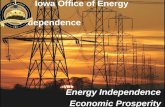Iowa Office of Energy Independence Energy Independence Economic Prosperity.