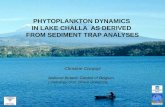 PHYTOPLANKTON DYNAMICS IN LAKE CHALLA AS DERIVED FROM SEDIMENT TRAP ANALYSES Christine Cocquyt National Botanic Garden of Belgium Limnology Unit, Ghent.