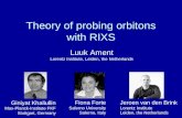 Theory of probing orbitons with RIXS Luuk Ament Lorentz Institute, Leiden, the Netherlands Giniyat Khaliullin Max-Planck-Institute FKF Stuttgart, Germany.