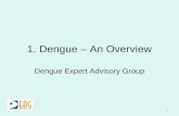 1. Dengue – An Overview Dengue Expert Advisory Group 1.