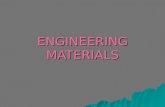 ENGINEERING MATERIALS. COMPOSITE MATERIALS WHAT ARE COMPOSITE MATERIALS?   SO FAR WE HAVE DISCUSSED MAIN CATEGORIES OF MATERIALS SUCH AS METALS AND.