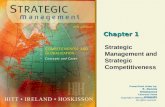 PowerPoint slides by: R. Dennis Middlemist Colorado State University Copyright © 2004 South-Western All rights reserved. Chapter 1 Strategic Management.