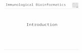 Immunological Bioinformatics Introduction. ... no creo en este approach bioinformatico a la inmunologia, por varias razones:...