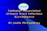 Catheter Associated Urinary Tract Infection Surveillance Dr Jodie McCoubrey.