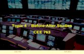 1 CEE 763 Fall 2011 Topic 4 – Before-After Studies CEE 763.