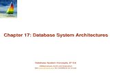 Database System Concepts, 6 th Ed. ©Silberschatz, Korth and Sudarshan See  for conditions on re-use Chapter 17: Database.