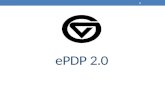 EPDP 2.0 1. 2 3 ePDP 2.0 Agenda Annual Plan Job responsibilities Goals Competencies Professional Development Plan Lets see it! 4.
