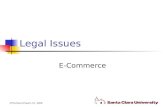 Legal Issues E-Commerce  Thomas Schwarz, S.J. 2006.
