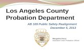 AB 109 Public Safety Realignment December 5, 2013.