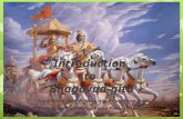 Introduction to Bhagavad-gita Hare Krsna Hare Krsna Krsna Krsna Hare Hare Hare Rama Hare Rama Rama Rama Hare Hare.