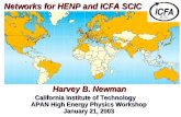 Networks for HENP and ICFA SCIC Networks for HENP and ICFA SCIC Harvey B. Newman Harvey B. Newman California Institute of Technology APAN High Energy Physics.