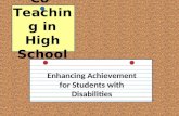 Co-Teaching in High School Enhancing Achievement for Students with Disabilities.