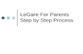 LeGare For Parents Step by Step Process. What is LeGare? The LeGare Consent Decree (1995) mandates: That each student with a disability or English Language.