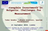 C L U B E C O N O M I K A 2 O O O Intangible Investments in Bulgaria: Challenges for Measurement Intangible Investments in Bulgaria: Challenges for Measurement.