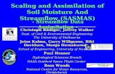 Scaling and Assimilation of Soil Moisture And Streamflow (SASMAS) - Streamflow Data Assimilation - Christoph Rüdiger, Jeffrey Walker Dept. of Civil & Environmental.
