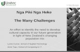 Nga Piki Nga Heke The Many Challenges An effort to identify the need to develop cultural capacity in our future generation in light of New Zealand’s changing.