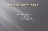 By: Halihma G. & De’Andre P..  In early 1960’s Czechoslovakia had suffered a recession.  In 1965 the president Antonin Novotny was forced to make.