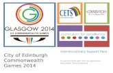 + Interdisciplinary Support Pack In partnership with the Co-operative Education Trust Scotland City of Edinburgh Commonwealth Games 2014.