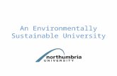 An Environmentally Sustainable University. An impact has a strong affect on something, it can be positive or negative affect. Our environment is the conditions.