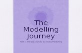 The Modelling Journey Part 1: Introduction to Systems Modelling.