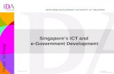 Singapore’s ICT and e-Government Development Confidential © IDA Singapore 2004 .