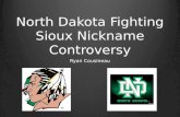 North Dakota Fighting Sioux Nickname Controversy Ryan Cousineau.