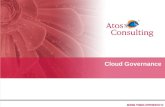 Cloud Governance. 2 CoE IT Leadership – Cloud Governance Atos Sphere Advisory Services SAP Regressio n Testing (SaaS) Product Lifecycle Mgmt.(PL M) on.